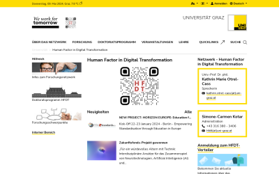 Screenshot Human Factor in Digital Transformation