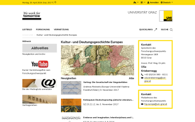 Screenshot Kultur- und Deutungsgeschichte Europas